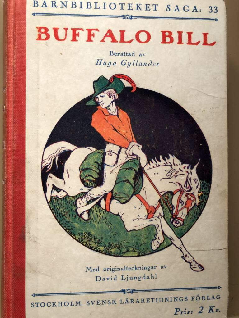 Buffalo Bill i Sagabiblioteket 1934.